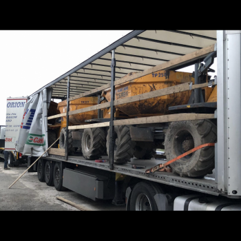 3 x 6 ton dumpers heading to Eastern europe